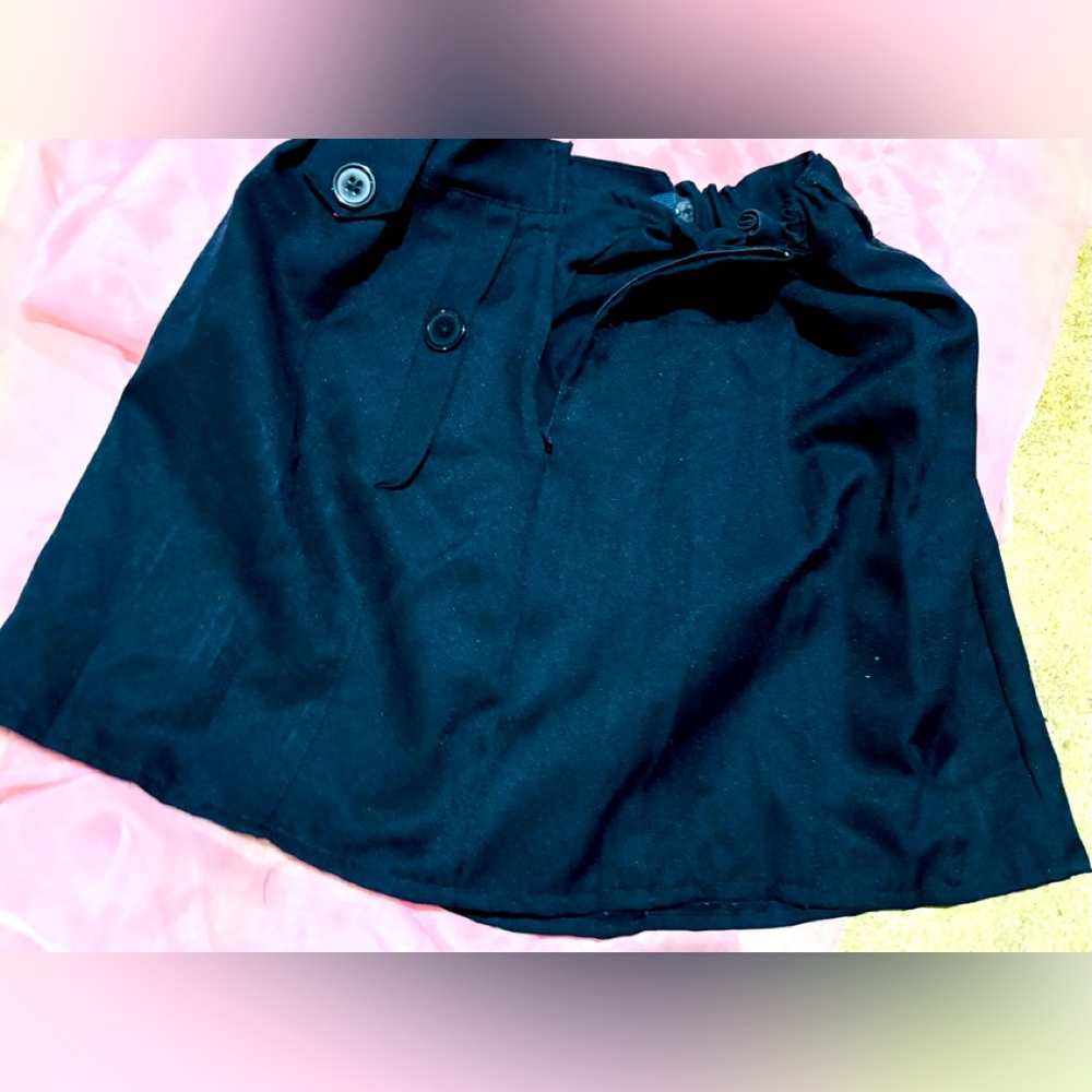Beverly Hills Polo Club Black Mini Skirt/Shorts